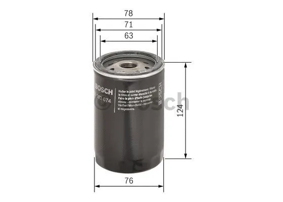 Oil Filter (0 451 103 074)