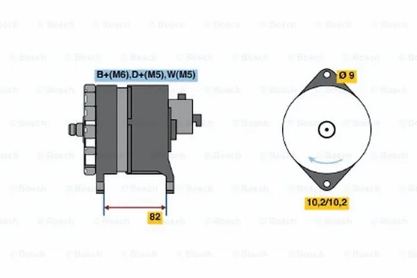 Alternator (6 033 GB5 011)