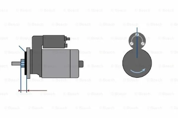 Starter (6 004 AA0 021)
