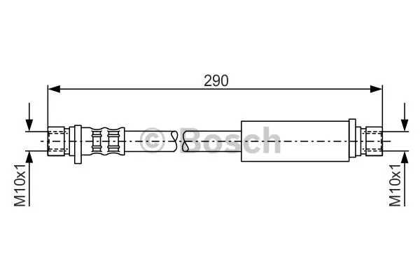 Brake Hose (1 987 476 204)
