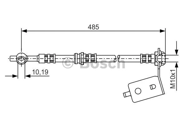 Brake Hose (1 987 476 367)
