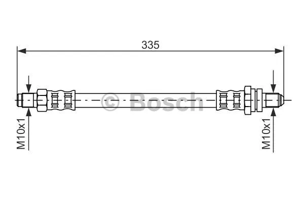 Brake Hose (1 987 476 600)