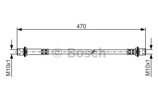 Brake Hose (1 987 481 349)