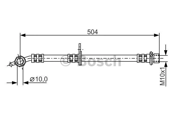 Brake Hose (1 987 481 306)