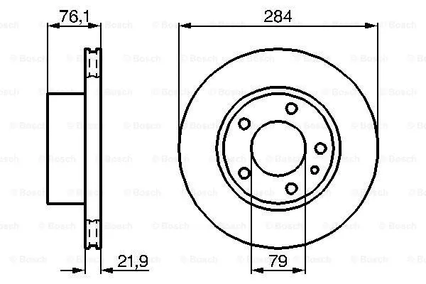 Brake Disc (0 986 478 043)