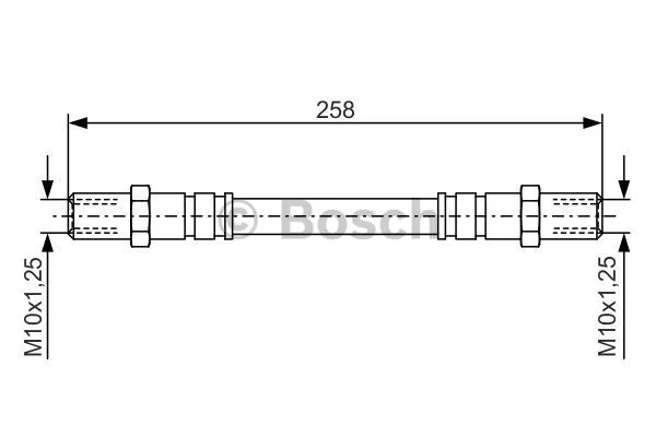 Brake Hose (1 987 476 192)