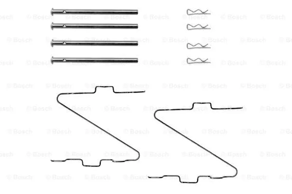 Accessory Kit, disc brake pad (1 987 474 076)