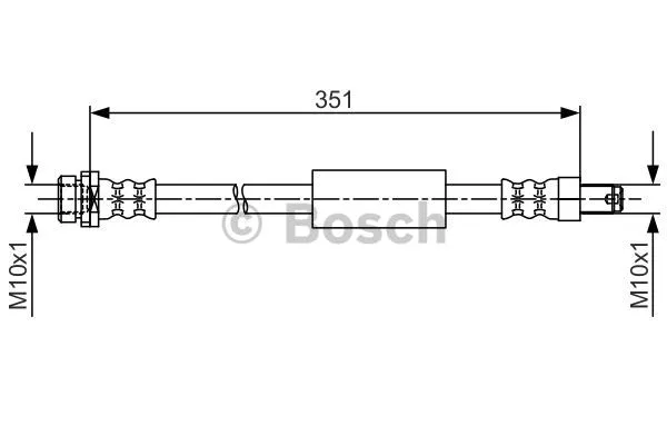 Brake Hose (1 987 481 705)
