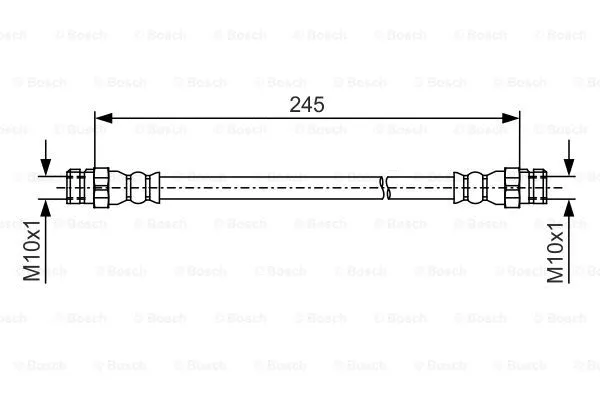 Brake Hose (1 987 481 457)
