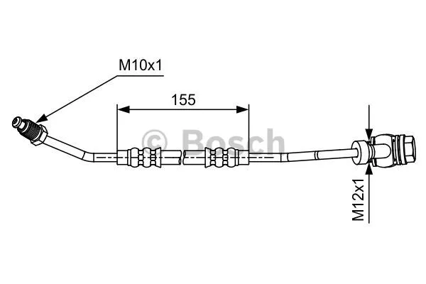 Brake Hose (1 987 481 588)