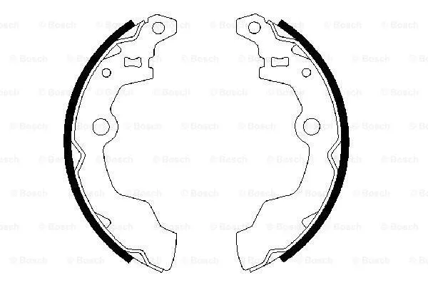 Brake Shoe Set (0 986 487 269)