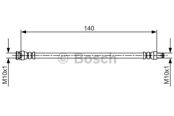 Brake Hose (1 987 481 706)