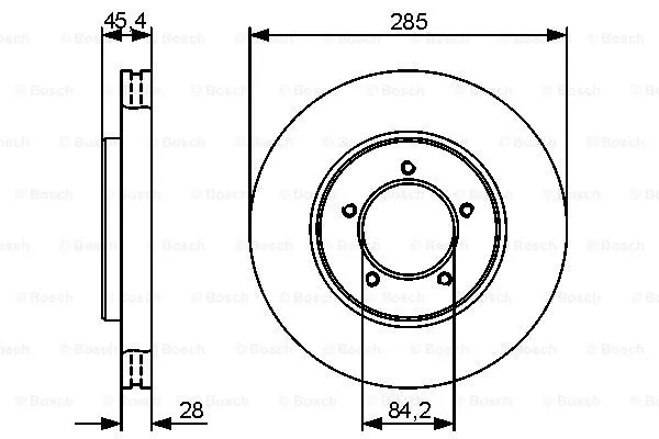 Brake Disc (0 986 479 427)