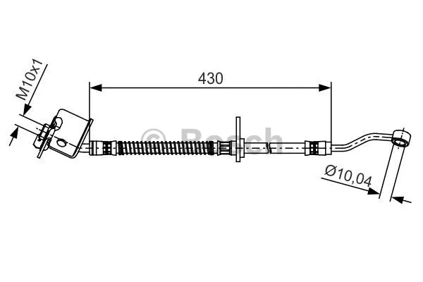 Brake Hose (1 987 481 503)