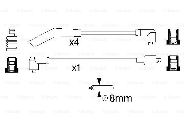 Ignition Cable Kit (0 986 356 963)