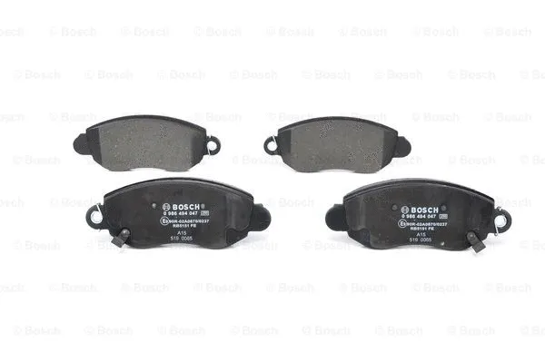 Brake Pad Set, disc brake (0 986 494 047)