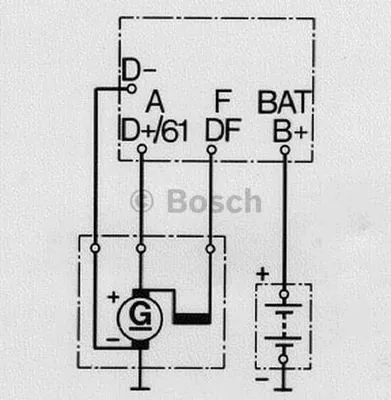 Alternator Regulator (0 190 350 005)