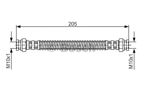 Brake Hose (1 987 476 686)