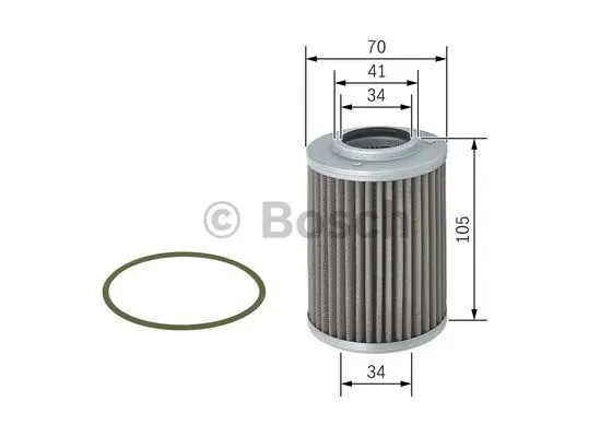 Hydraulic Filter, automatic transmission (F 026 404 006)