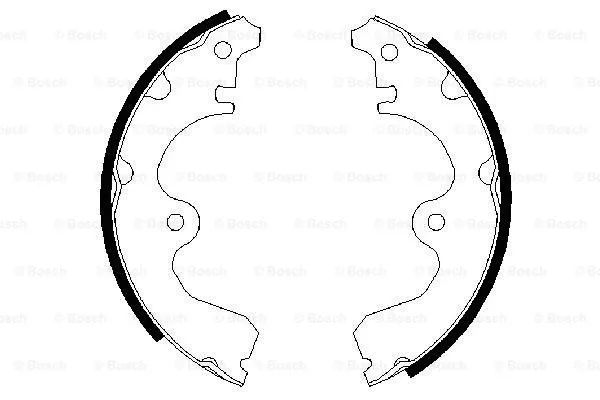 Brake Shoe Set (0 986 487 474)