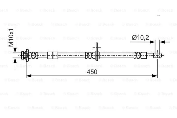 Brake Hose (1 987 476 099)