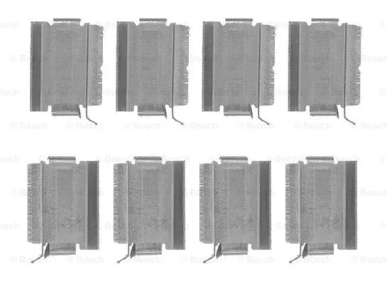 Accessory Kit, disc brake pad (1 987 474 771)