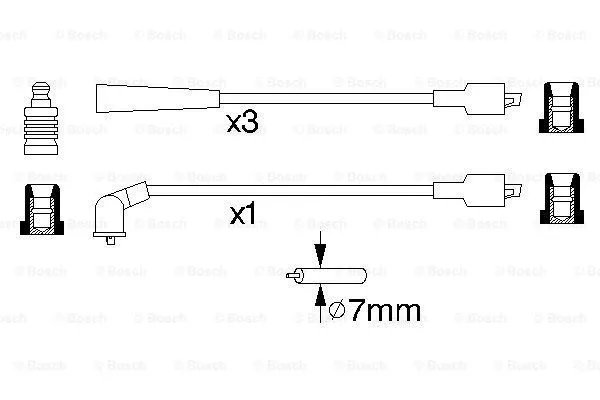 Ignition Cable Kit (0 986 356 710)
