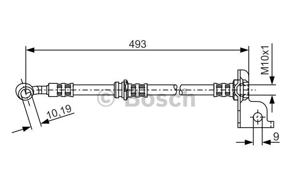 Brake Hose (1 987 476 371)