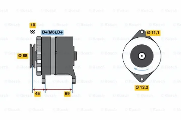 Alternator (0 120 489 273)