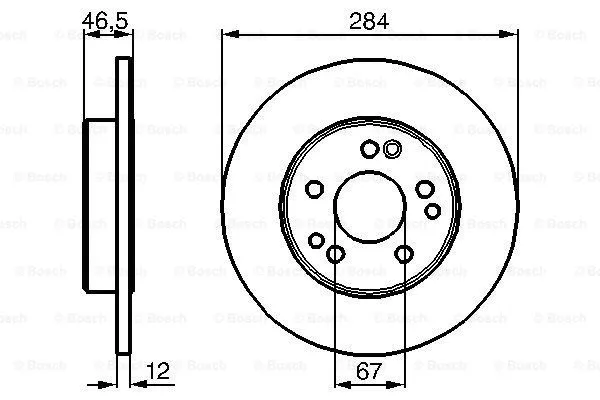 Brake Disc (0 986 478 187)
