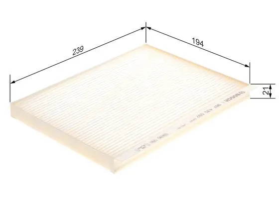 Filter, cabin air (1 987 435 097)