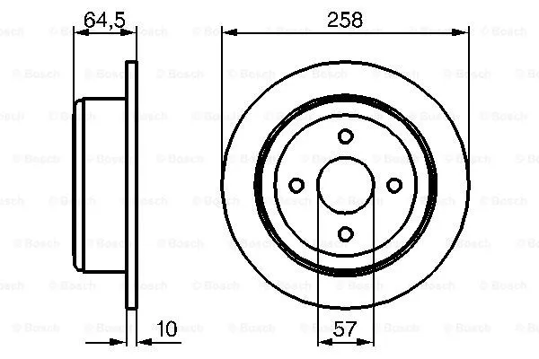 Brake Disc (0 986 479 220)