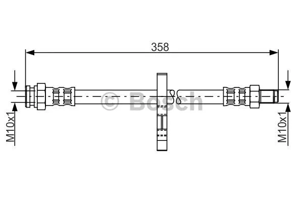 Brake Hose (1 987 481 019)