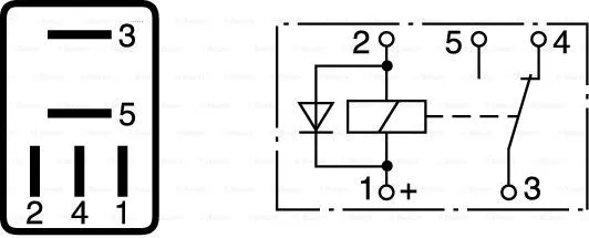 Relay, main current