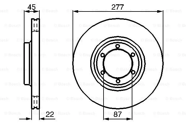 Brake Disc (0 986 478 635)