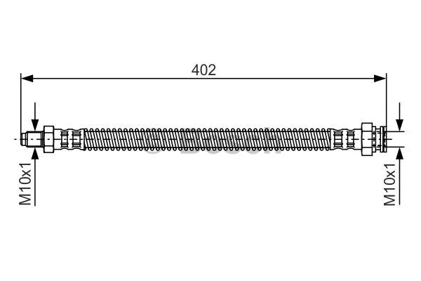 Brake Hose (1 987 476 667)