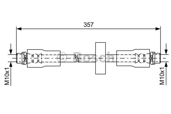 Brake Hose (1 987 481 591)