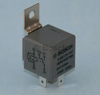 Relay, main current