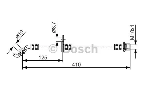 Brake Hose (1 987 481 361)