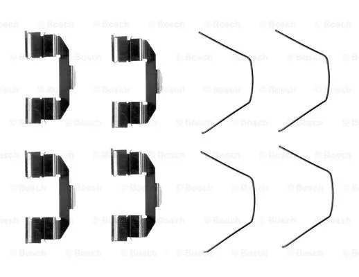 Accessory Kit, disc brake pad (1 987 474 647)