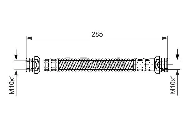 Brake Hose (1 987 476 194)