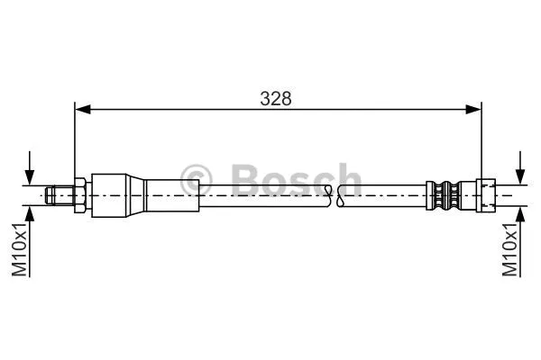Brake Hose (1 987 481 001)