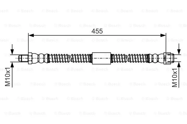 Brake Hose (1 987 481 A02)