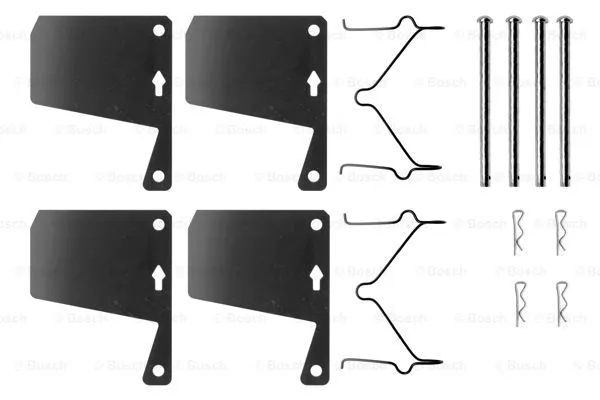 Accessory Kit, disc brake pad (1 987 474 171)