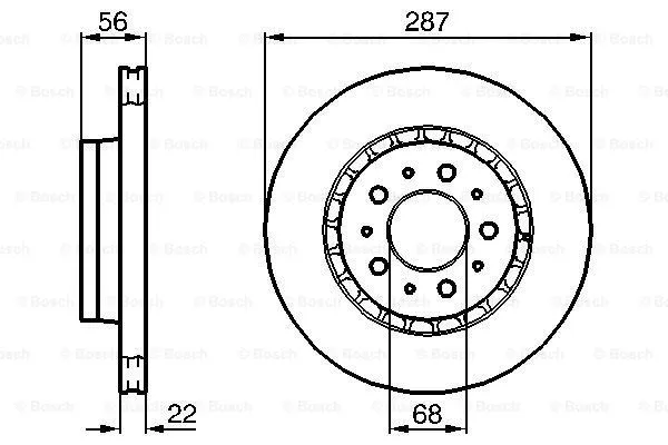 Brake Disc (0 986 478 388)