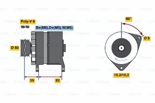 Alternator (6 033 GB3 046)