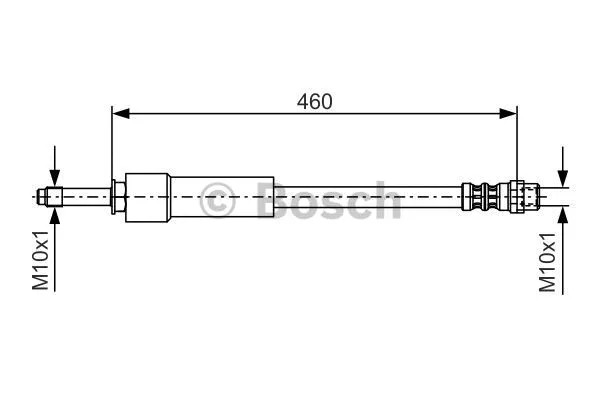Brake Hose (1 987 476 297)
