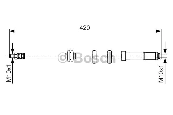 Brake Hose (1 987 476 637)