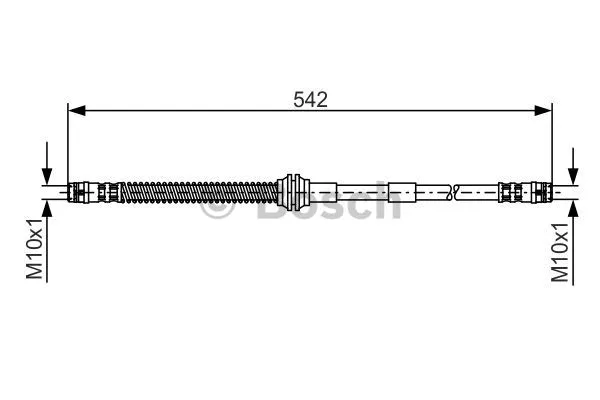 Brake Hose (1 987 481 371)