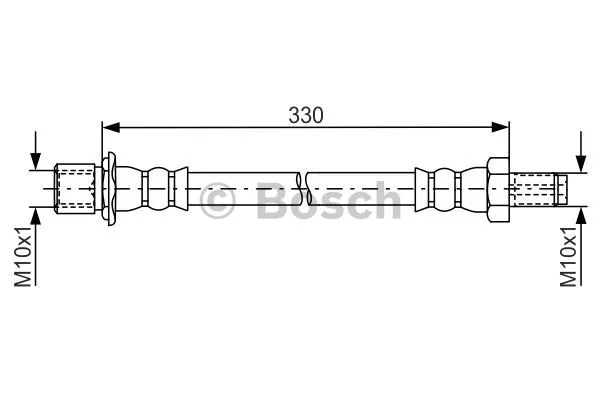 Brake Hose (1 987 481 778)